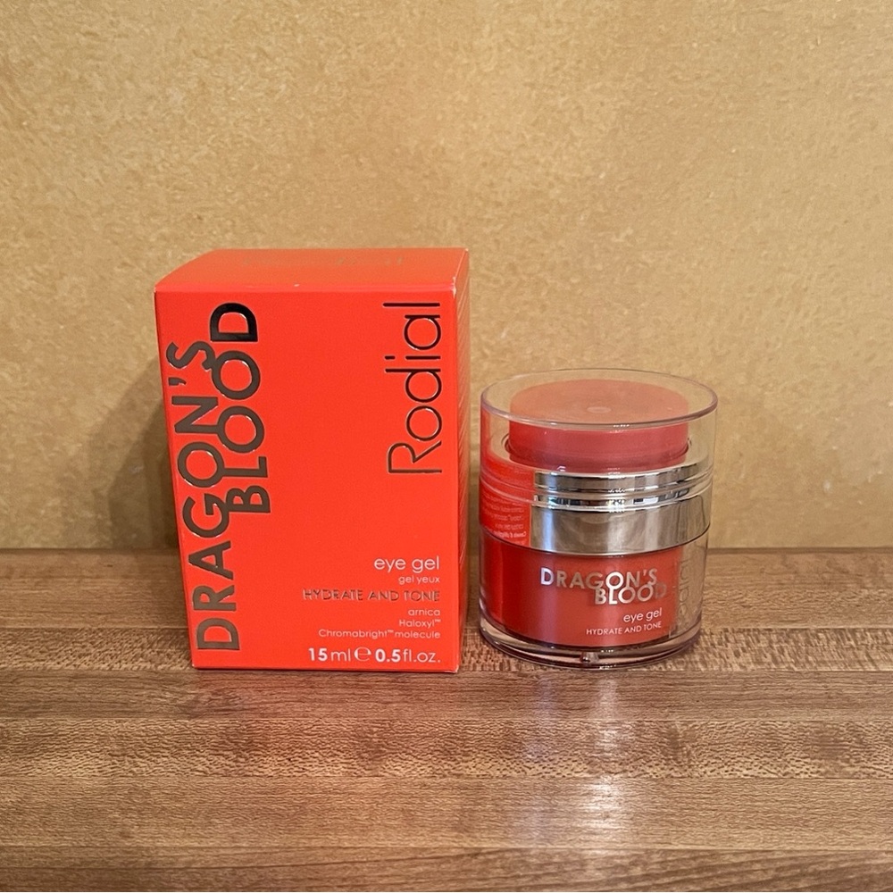 Rodial Dragon's Blood Eye Gel Hydrate & Tone Skincare Full Size! 15ml RV$95!